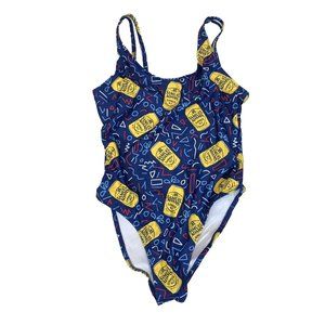 Samuel Sam Adams Summer Ale Beer Women’s One Piece Bathing Swim Suit Size Large